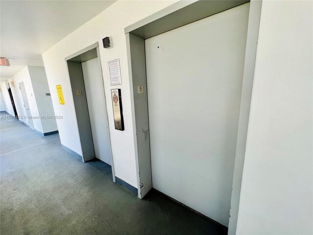 3475 N Country Club Dr Unit 503, Aventura, FL 33180 - corridor with elevator
