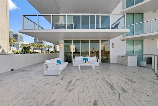 view of patio / terrace with outdoor lounge area