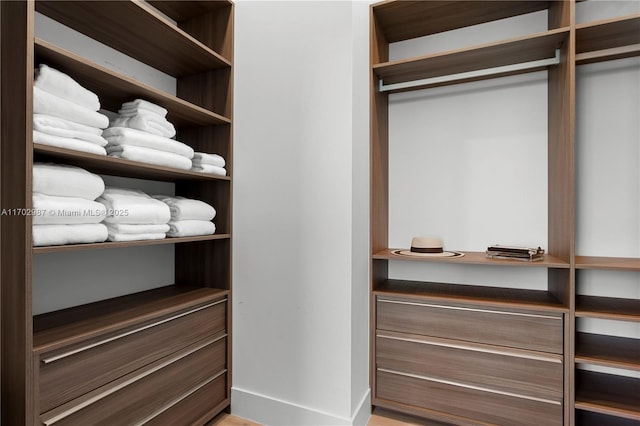 view of spacious closet