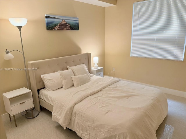 bedroom featuring carpet floors