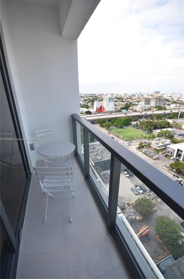 239 SW 9th St Unit 1603, Miami, FL 33130 - balcony featuring a view of city