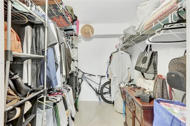 view of spacious closet