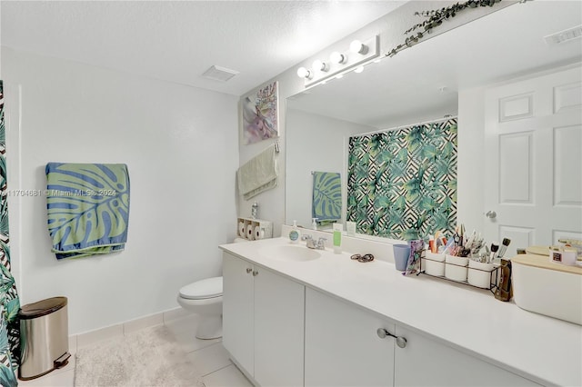 15400 SW 284th St Unit 1311, Homestead, FL 33033 - bathroom featuring vanity, tile patterned floors, and curtained shower