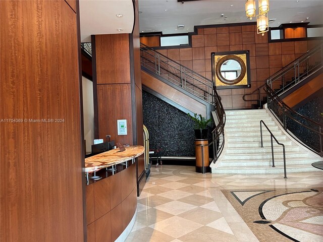 view of community lobby