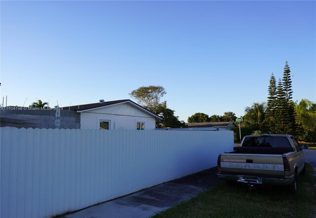 view of property exterior