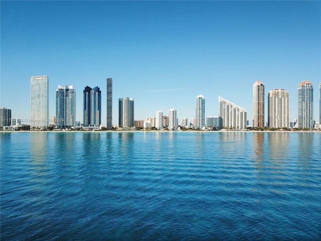 17375 Collins Ave Unit 2406, Sunny Isles Beach, FL 33160 - water view with city skyline