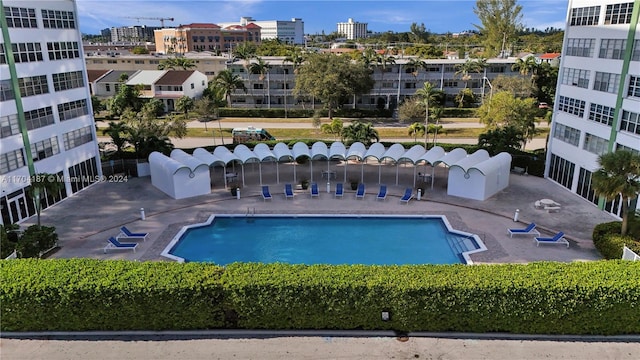 view of swimming pool