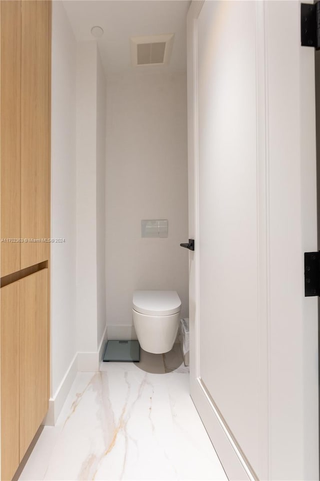 bathroom with toilet