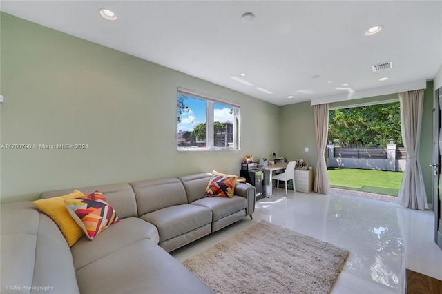 view of living room