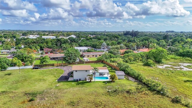 19450 SW 125th Ave, Miami, FL 33177 - aerial view of property and surrounding area featuring a pool area