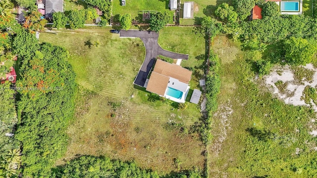 19450 SW 125th Ave, Miami, FL 33177 - drone / aerial view of a pool