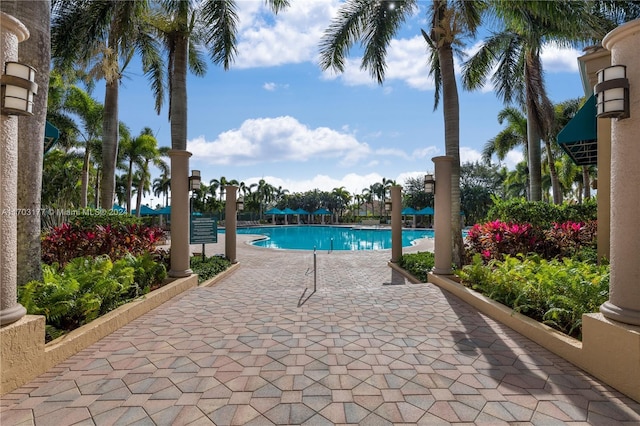 view of swimming pool