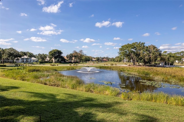 property view of water