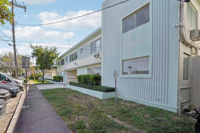 view of property exterior