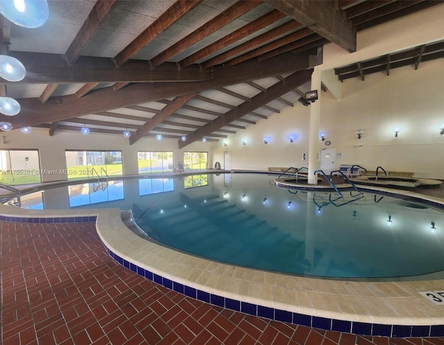 view of pool