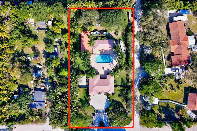 drone / aerial view