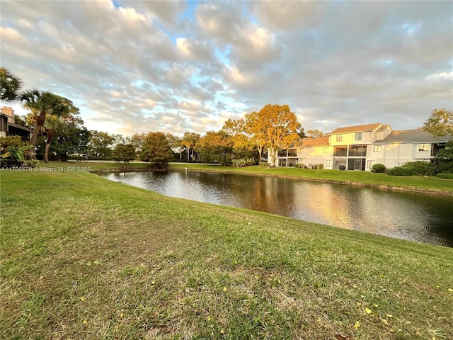 property view of water