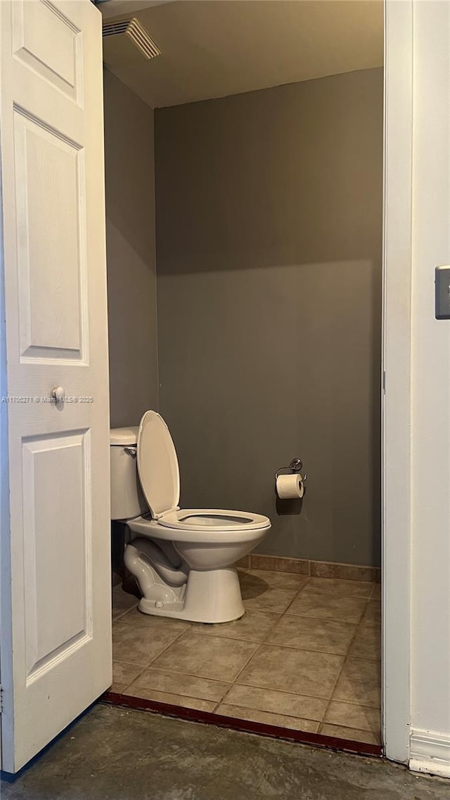 bathroom with toilet