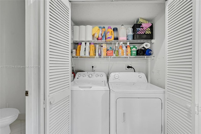 2011 SW 103rd Ter, Miramar, FL 33025 - washroom with washing machine and dryer and tile patterned flooring