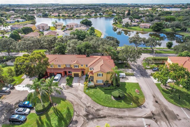 2011 SW 103rd Ter, Miramar, FL 33025 - aerial view of residential area with a nearby body of water