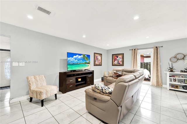 view of living room