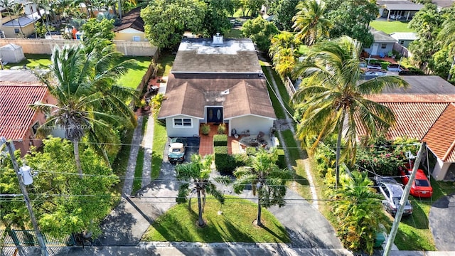 aerial view