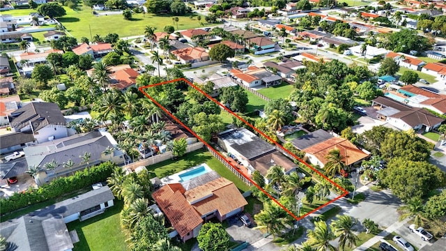 bird's eye view