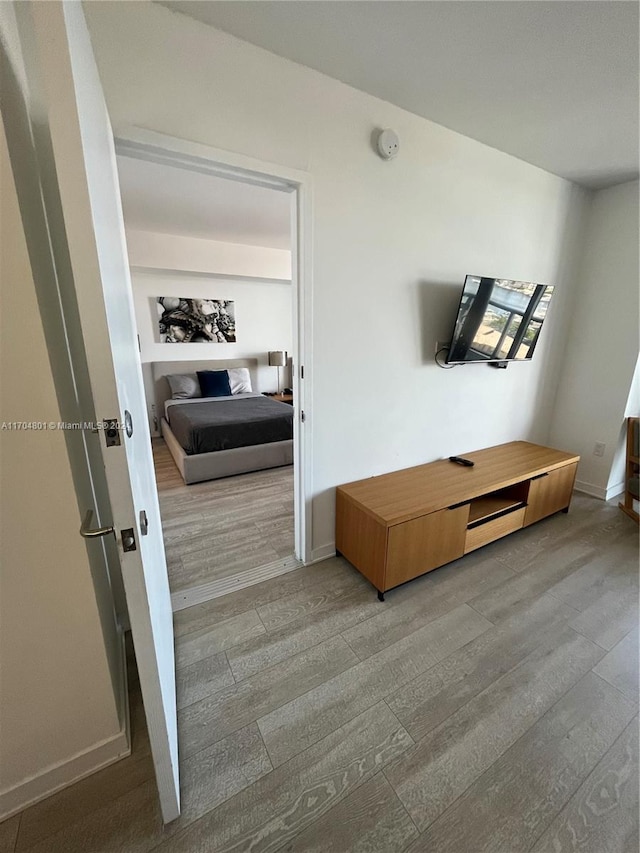 interior space featuring light hardwood / wood-style flooring