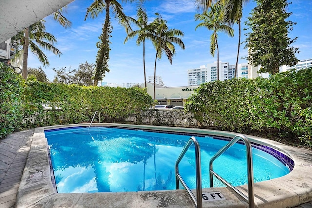 view of swimming pool