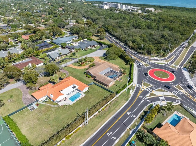 7720 SW 183rd Ter, Palmetto Bay, FL 33157 - drone / aerial view featuring a water view
