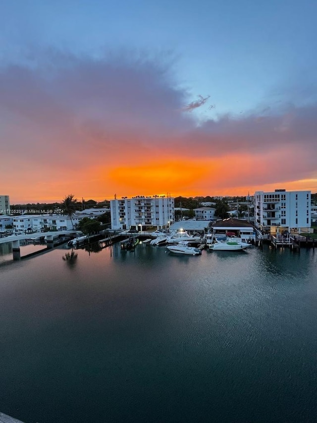 property view of water