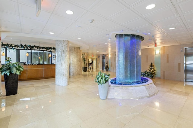 view of building lobby