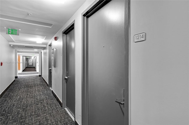 view of hallway