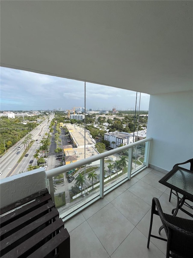 13499 Biscayne Blvd Unit 1601, North Miami, FL 33181 - balcony featuring a city view