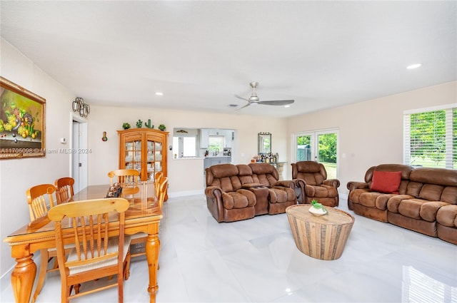 view of living room