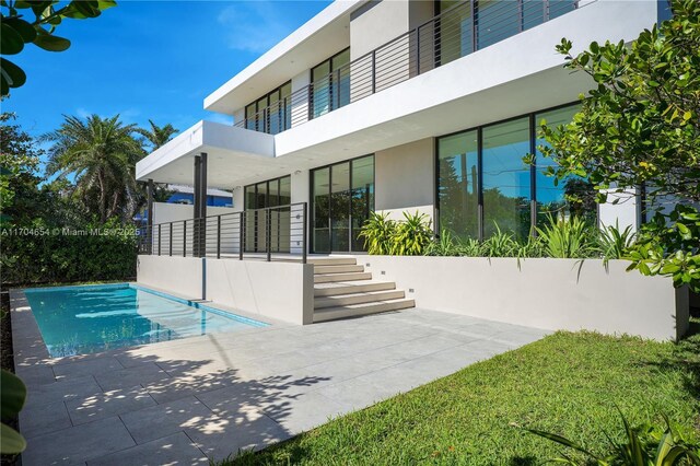 100 Hampton Ln, Key Biscayne, FL 33149 - view of pool featuring a patio