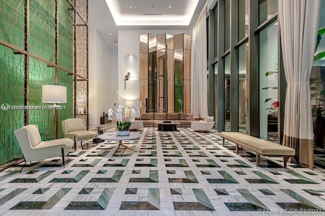 view of building lobby