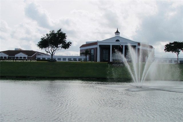 property view of water