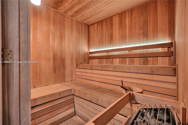 view of sauna / steam room