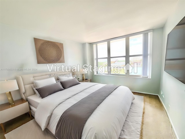 bedroom with carpet floors