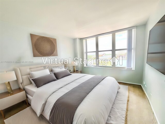 4747 Collins Ave Unit 503, Miami Beach, FL 33140 - carpeted bedroom with baseboards