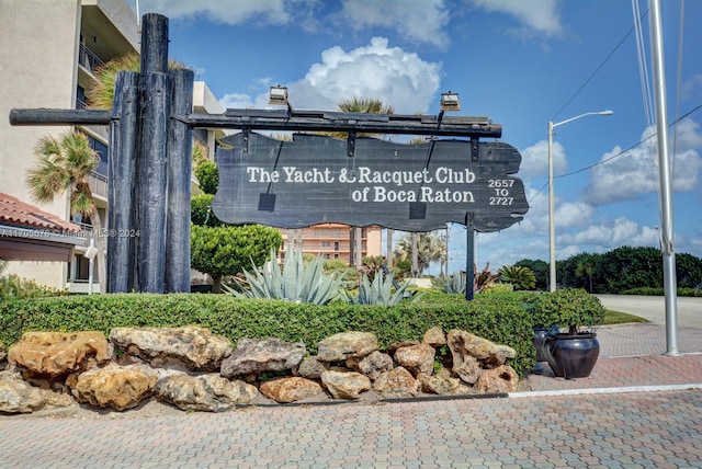 2687 N Ocean Blvd Unit 402-G, Boca Raton, FL 33431 - view of community sign