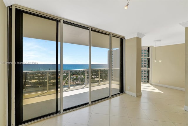 20281 E Country Club Dr Unit 2104, Aventura, FL 33180 - balcony featuring a water view and a city view