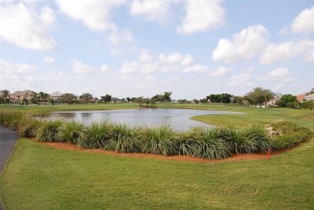 view of water feature