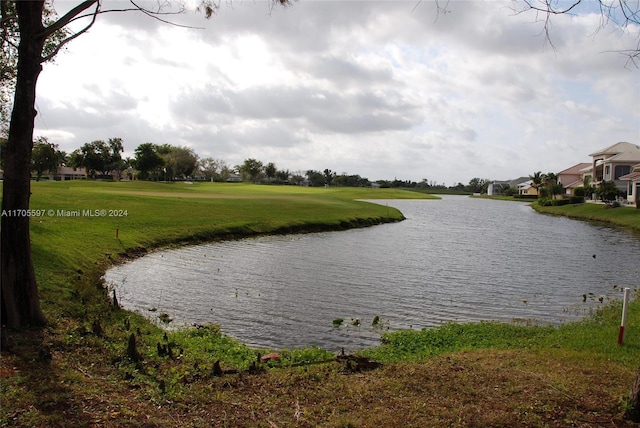 property view of water