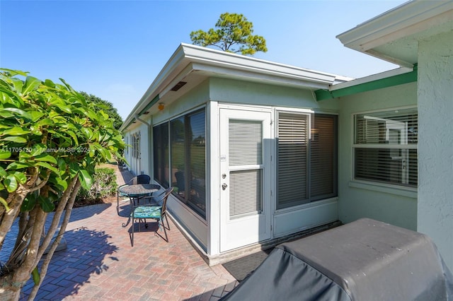 exterior space featuring a patio