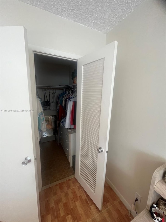 view of closet