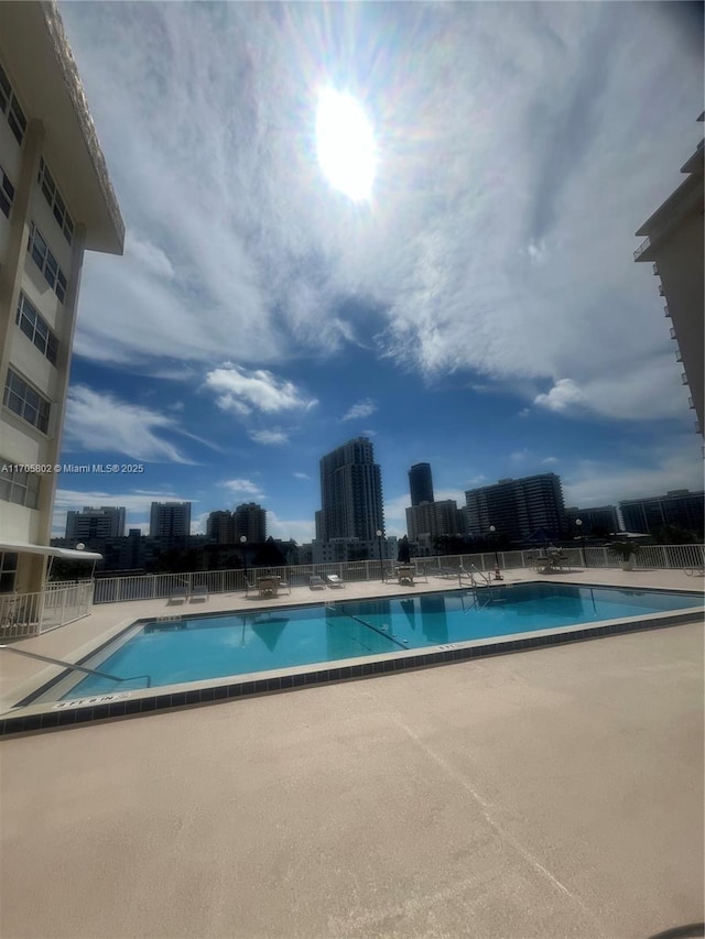 view of swimming pool