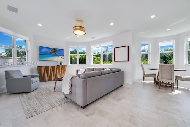 view of living room