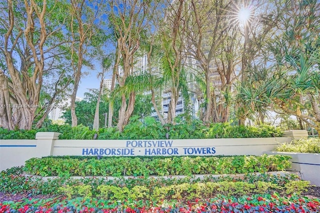 3640 Yacht Club Dr Unit 607, Aventura, FL 33180 - view of community sign